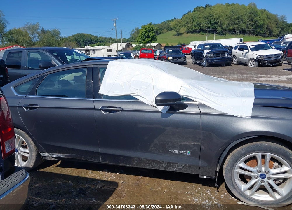 2018 FORD FUSION HYBRID SE VIN: 3FA6P0LUXJR249174