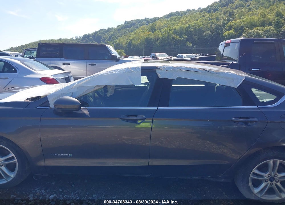 2018 FORD FUSION HYBRID SE VIN: 3FA6P0LUXJR249174