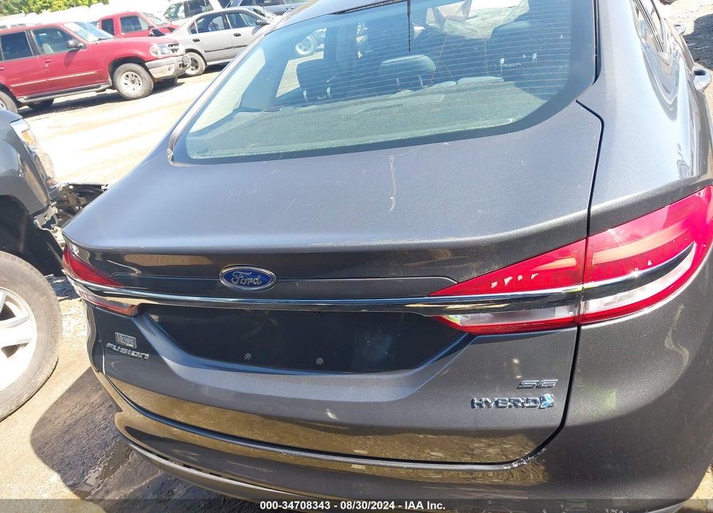 2018 FORD FUSION HYBRID SE VIN: 3FA6P0LUXJR249174