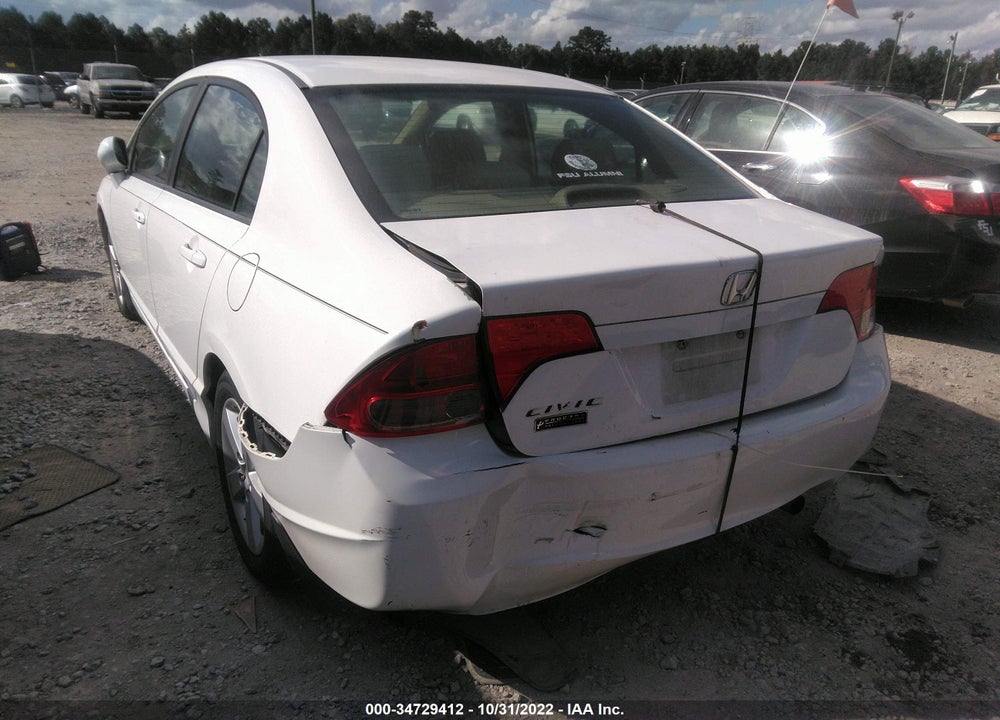 2008 HONDA CIVIC EX VIN: 1HGFA16868L058698