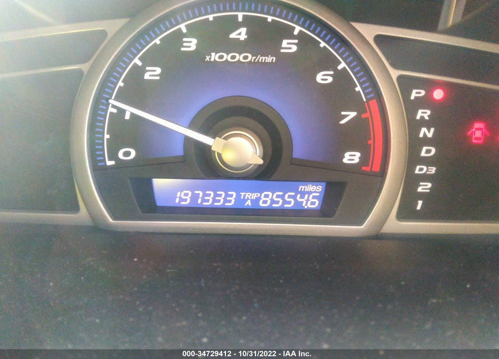 2008 HONDA CIVIC EX VIN: 1HGFA16868L058698