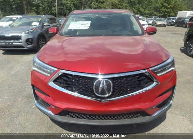 2019 ACURA RDX VIN: 5J8TC2H30KL001053