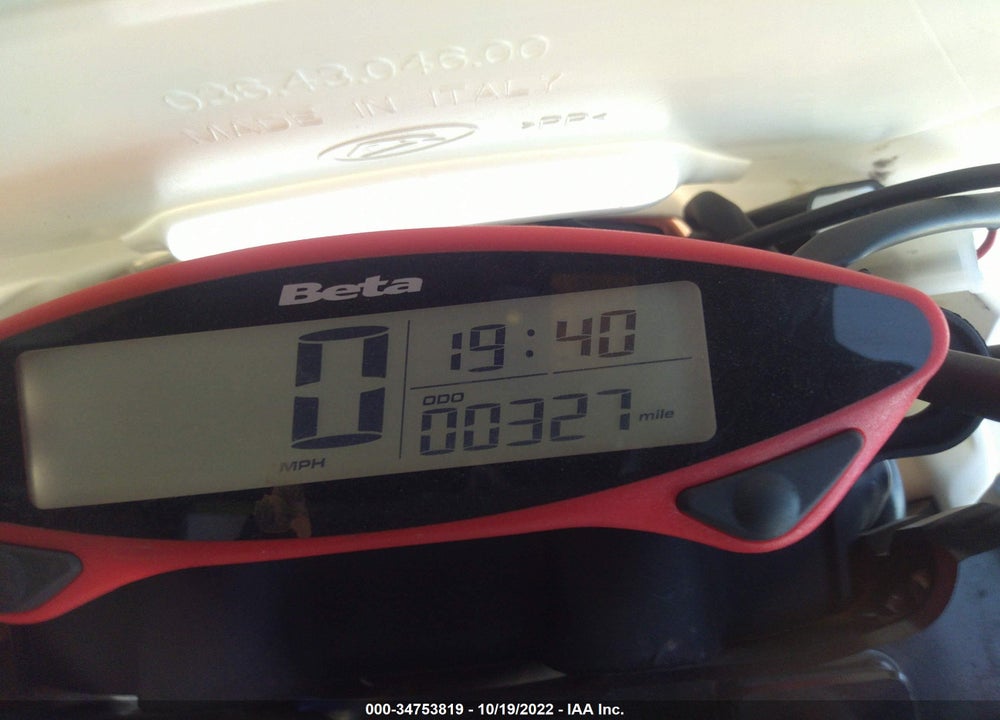 2021 BETA 125 RR-S VIN: ZD3EE03C7M0200143