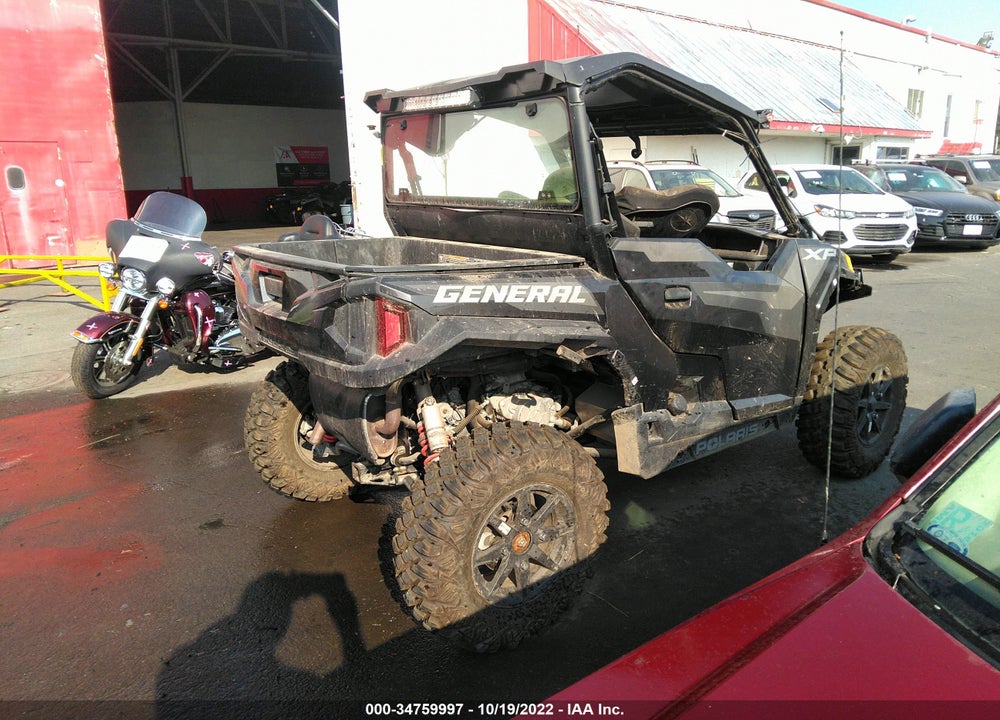 2021 POLARIS GENERAL XP 1000 DELUXE RIDE VIN: 3NSGXJ99XMH649106