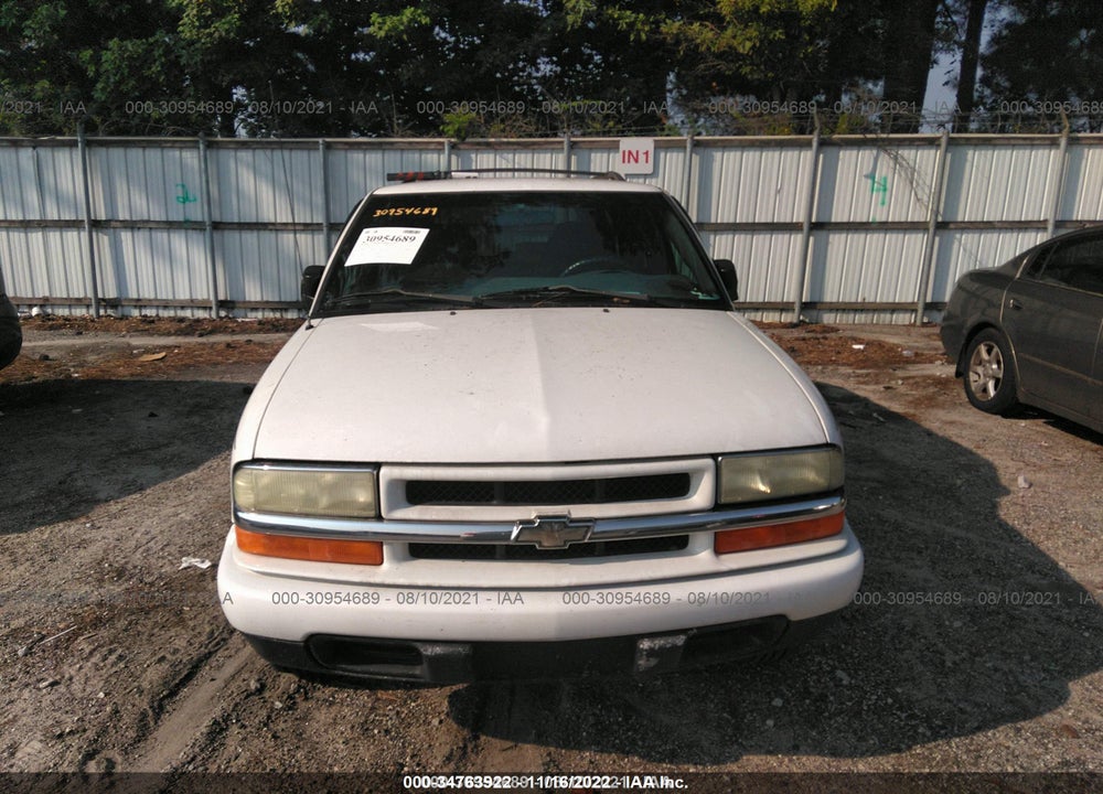 2004 CHEVROLET BLAZER LS VIN: 1GNCS13X14K106674