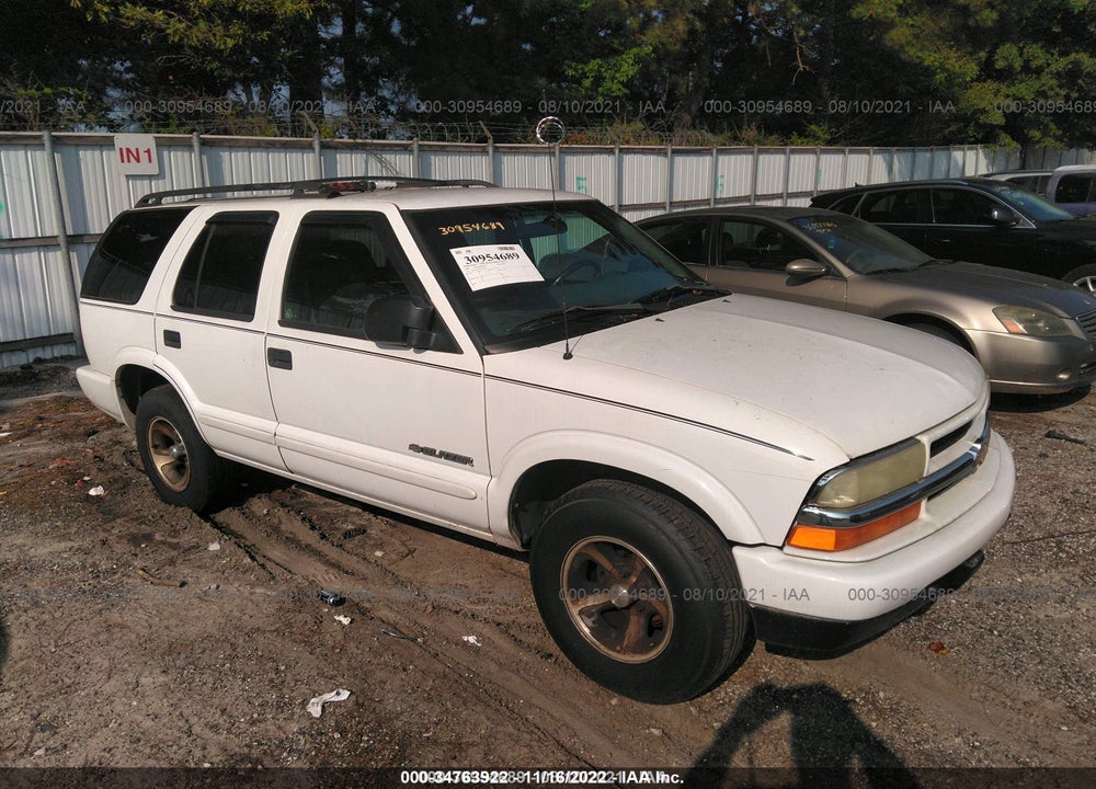 2004 CHEVROLET BLAZER LS VIN: 1GNCS13X14K106674