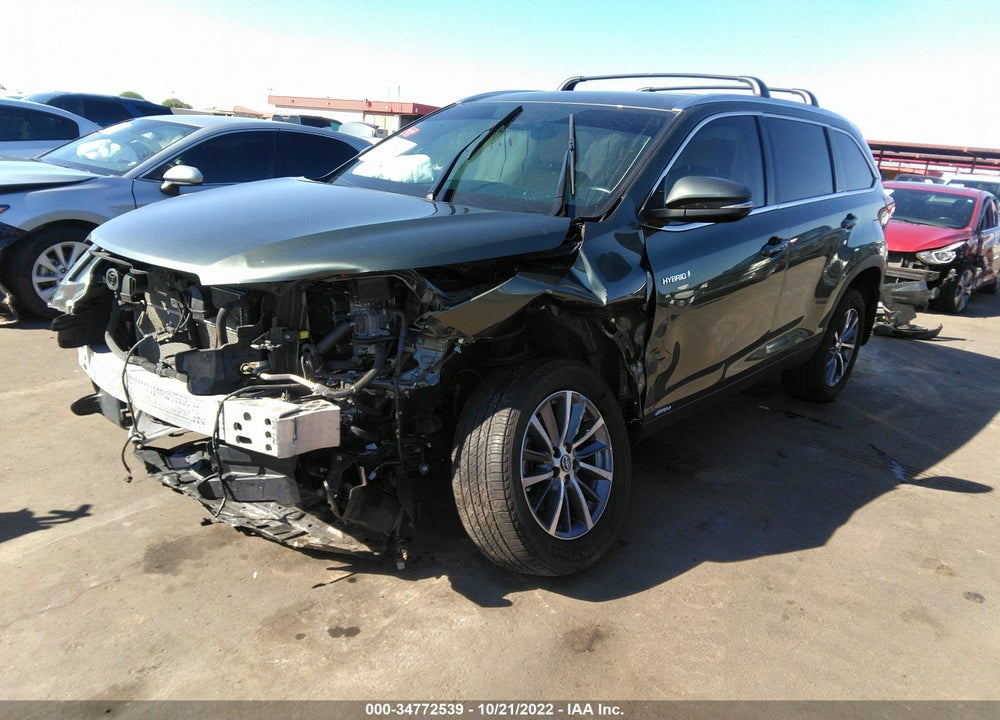 2019 TOYOTA HIGHLANDER HYBRID XLE VIN: 5TDJGRFH5KS060728
