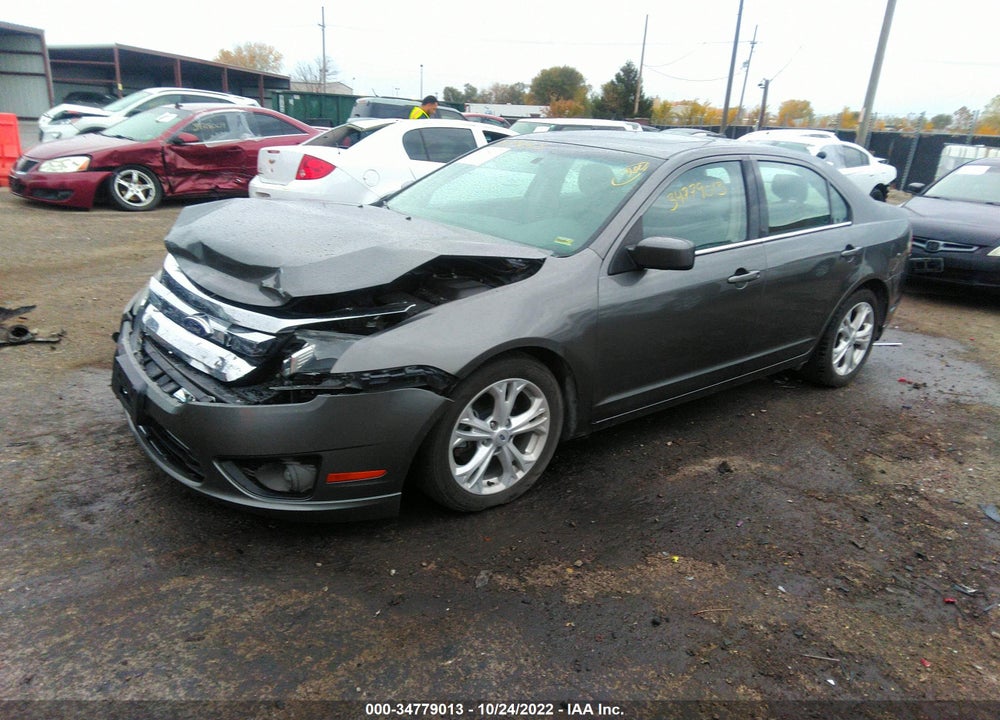 2012 FORD FUSION SE VIN: 3FAHP0HA2CR258574
