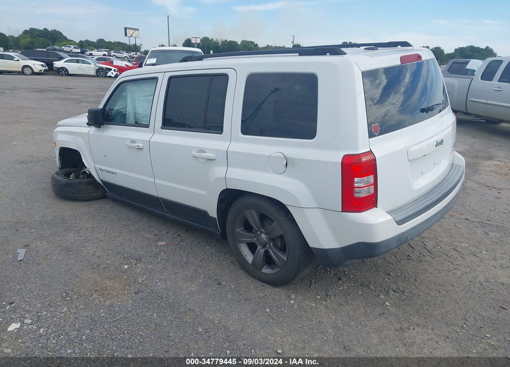 2015 JEEP PATRIOT LATITUDE VIN: 1C4NJPFA1FD368183