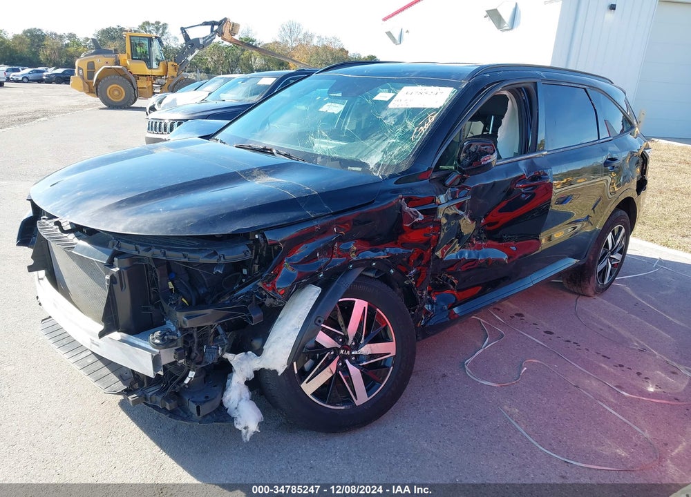 2021 KIA SORENTO S VIN: 5XYRL4LC2MG001307