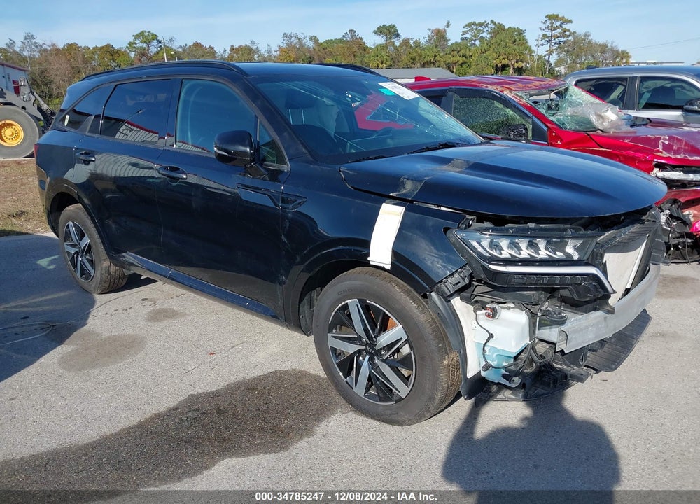 2021 KIA SORENTO S VIN: 5XYRL4LC2MG001307