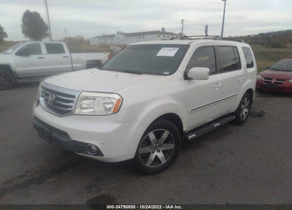 2012 HONDA PILOT TOURING VIN: 5FNYF4H91CB040718