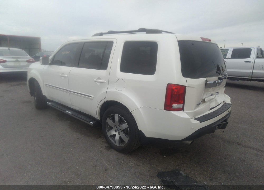 2012 HONDA PILOT TOURING VIN: 5FNYF4H91CB040718
