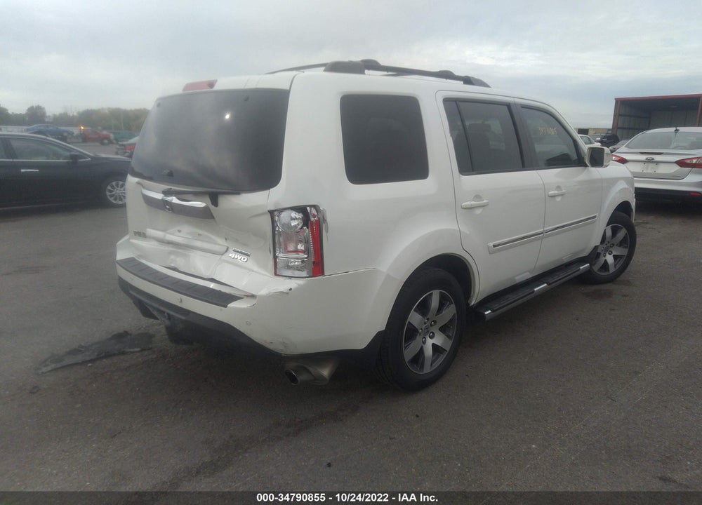 2012 HONDA PILOT TOURING VIN: 5FNYF4H91CB040718
