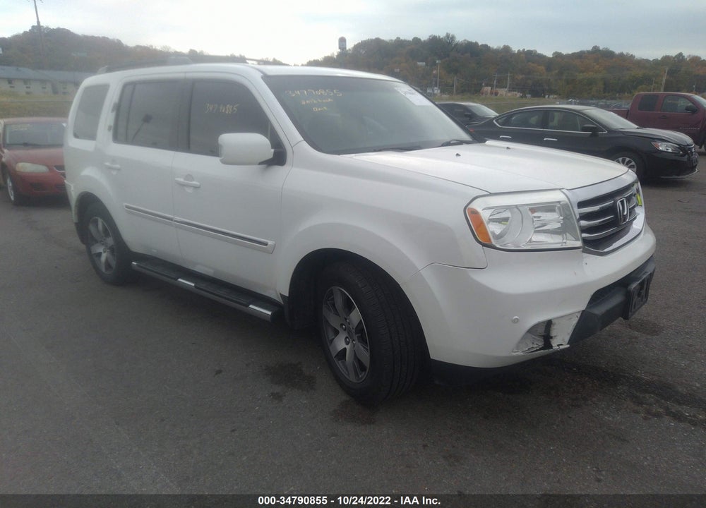 2012 HONDA PILOT TOURING VIN: 5FNYF4H91CB040718