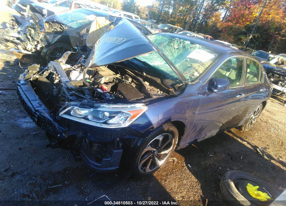 2016 HONDA ACCORD EX VIN: 1HGCR2F73GA024785