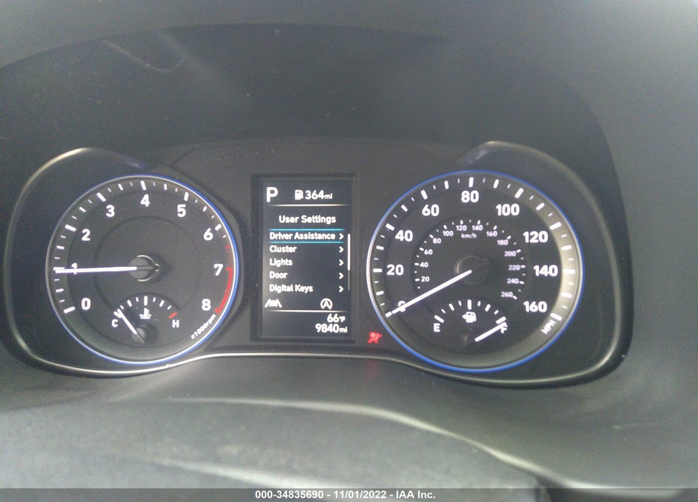 2022 HYUNDAI KONA SEL VIN: KM8K32AB6NU850089
