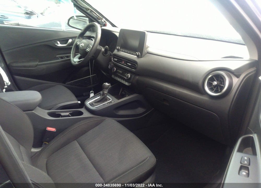 2022 HYUNDAI KONA SEL VIN: KM8K32AB6NU850089
