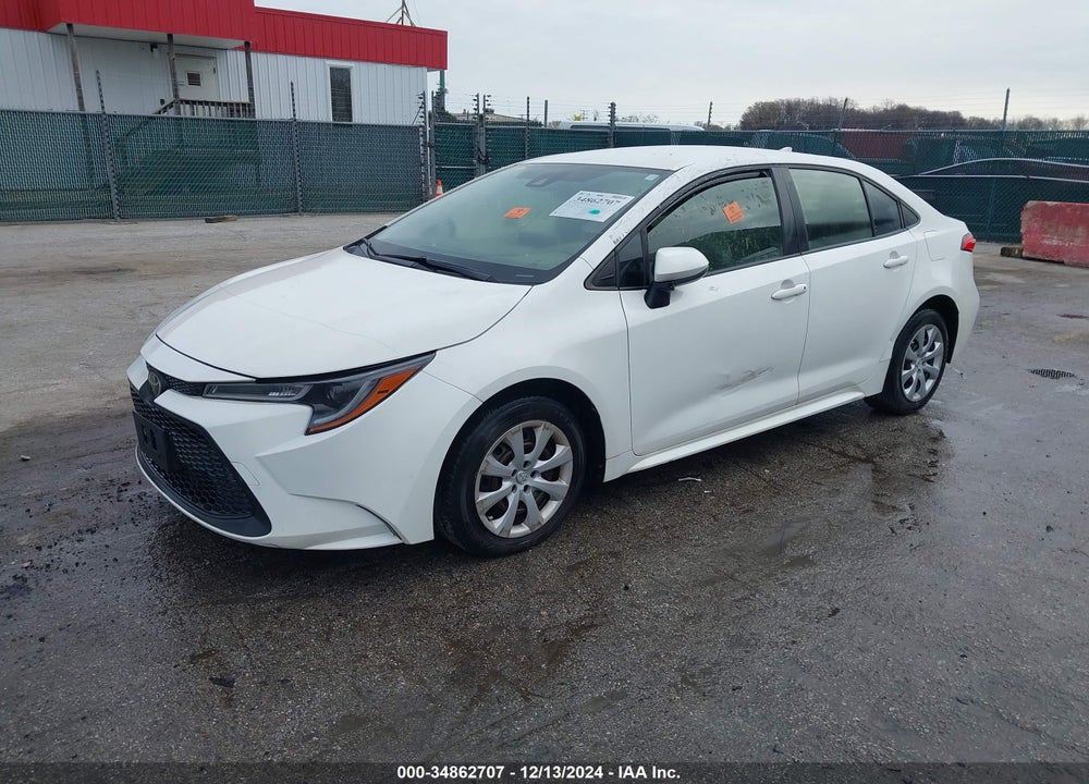 2020 TOYOTA COROLLA VIN: JTDEPRAE4LJ057901