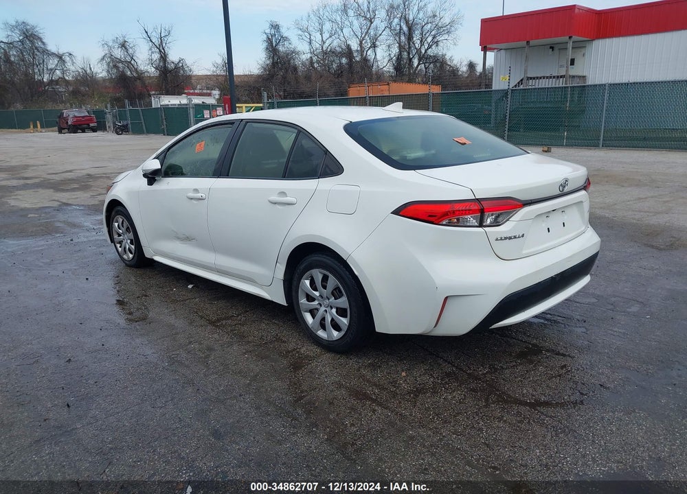 2020 TOYOTA COROLLA VIN: JTDEPRAE4LJ057901