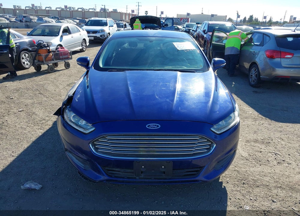 2013 FORD FUSION SE VIN: 3FA6P0H73DR344358