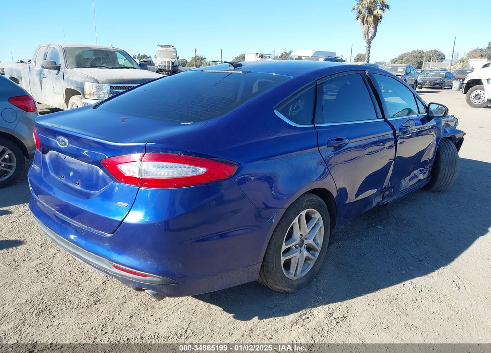 2013 FORD FUSION SE VIN: 3FA6P0H73DR344358