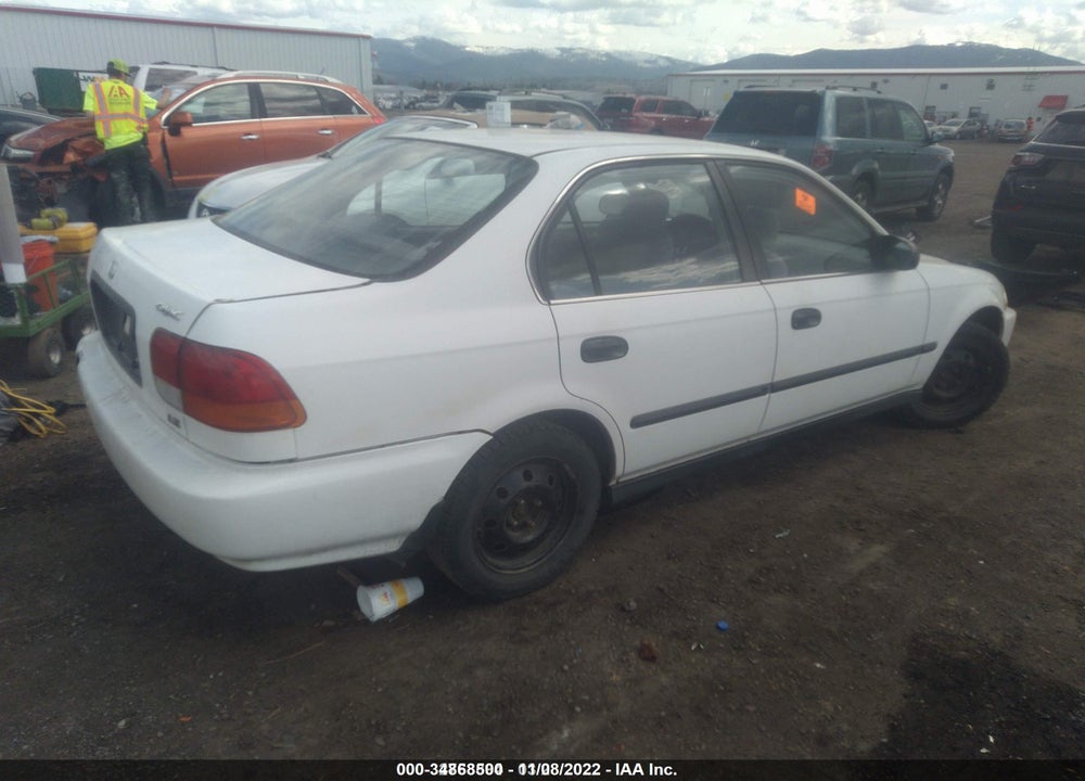 1998 HONDA CIVIC LX VIN: 2HGEJ6674WH593409