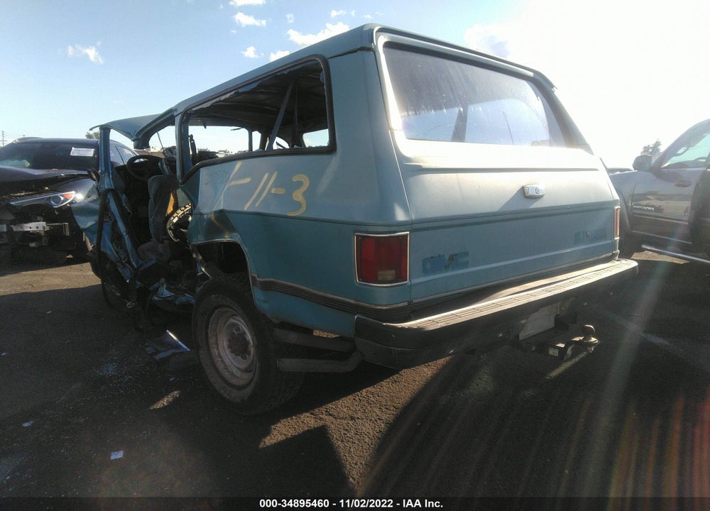 1989 GMC SUBURBAN R25 CONVENTIONAL VIN: 1GKGR26N6KF525569