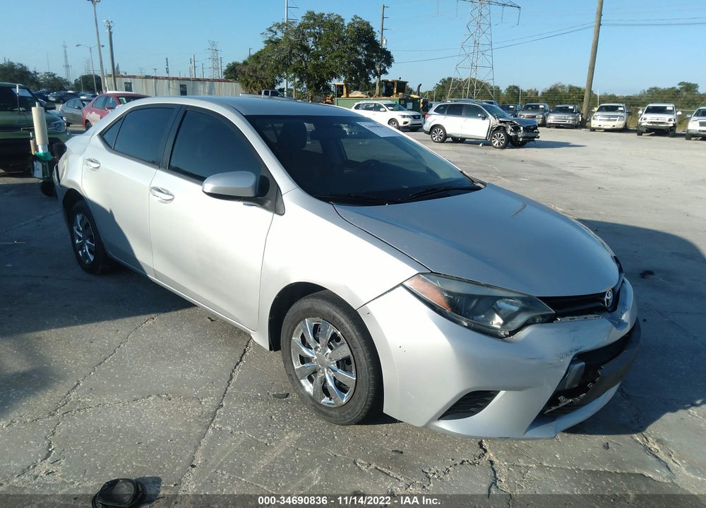 2016 TOYOTA COROLLA L VIN: 5YFBURHEXGP496104