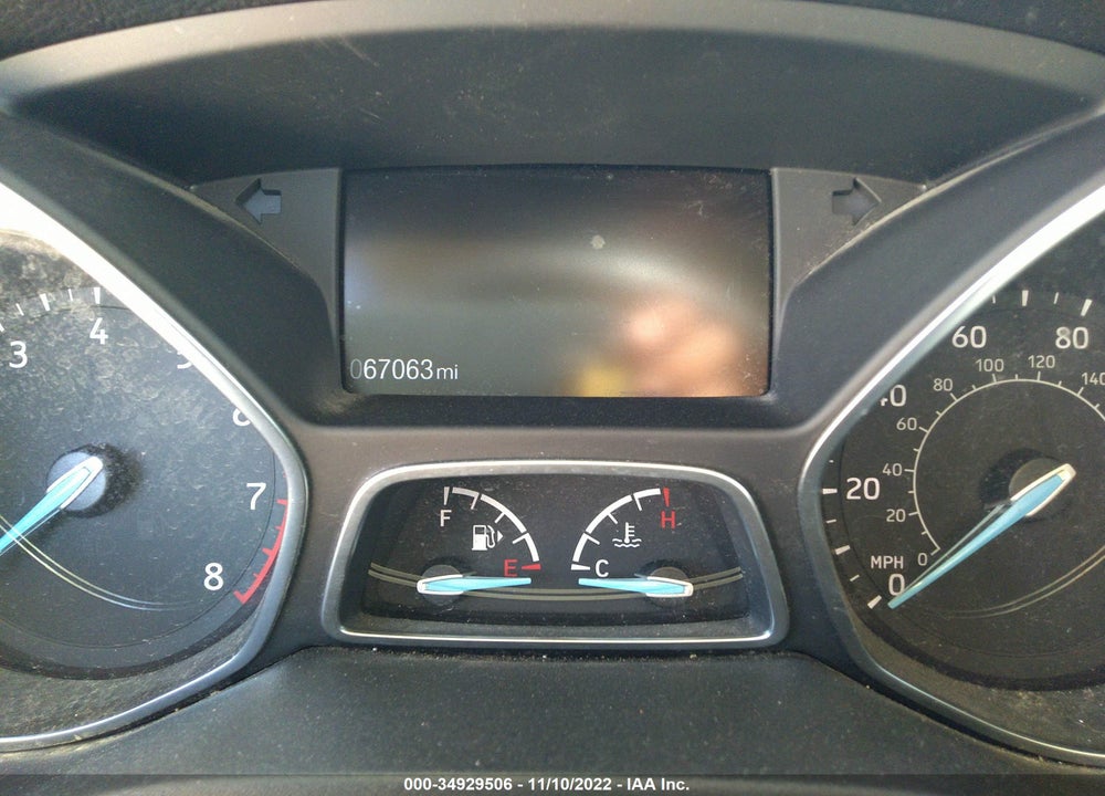 2018 FORD FOCUS VIN: 1FADP3K27JL211179