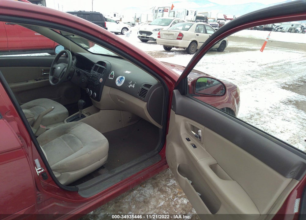 2009 KIA SPECTRA EX VIN: KNAFE222595663230