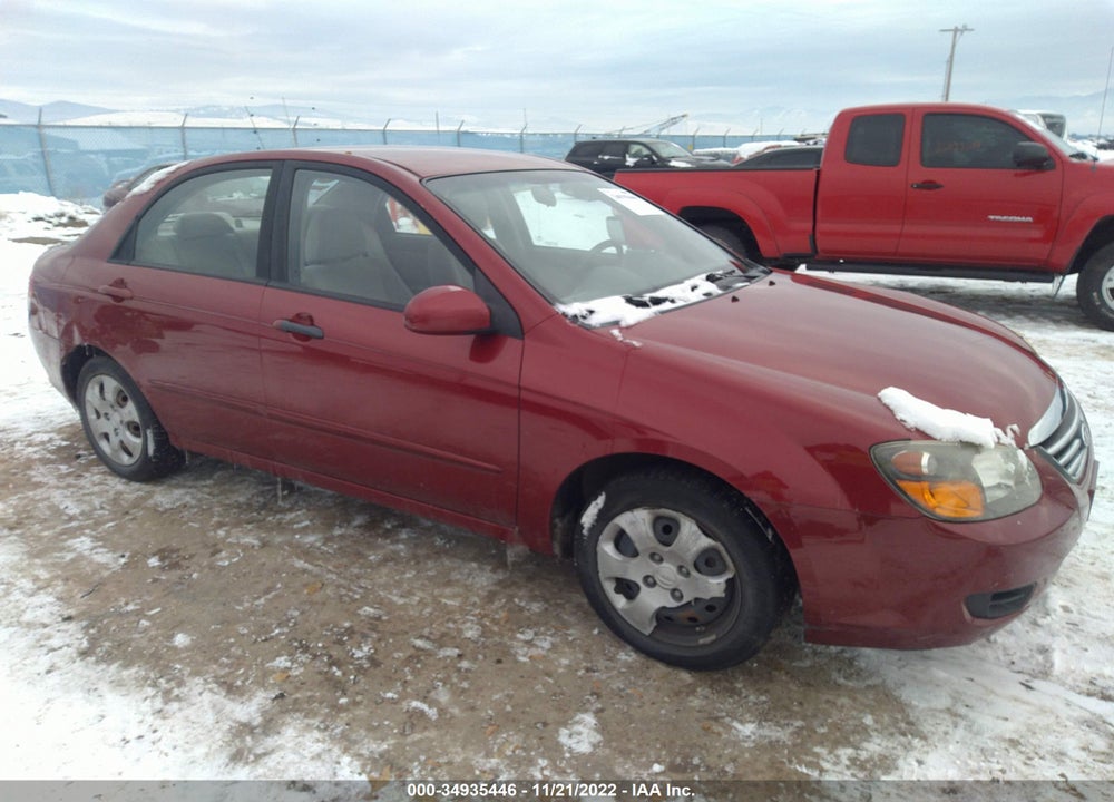2009 KIA SPECTRA EX VIN: KNAFE222595663230