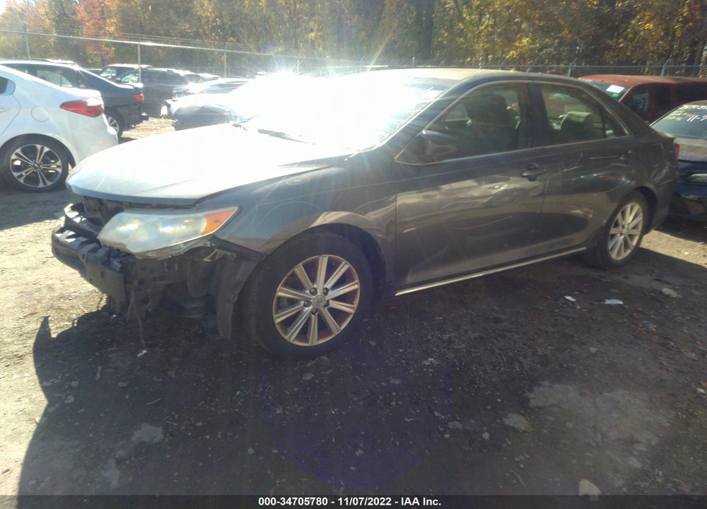 2012 TOYOTA CAMRY XLE VIN: 4T1BF1FK8CU009348