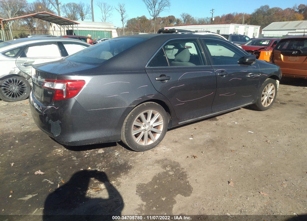 2012 TOYOTA CAMRY XLE VIN: 4T1BF1FK8CU009348