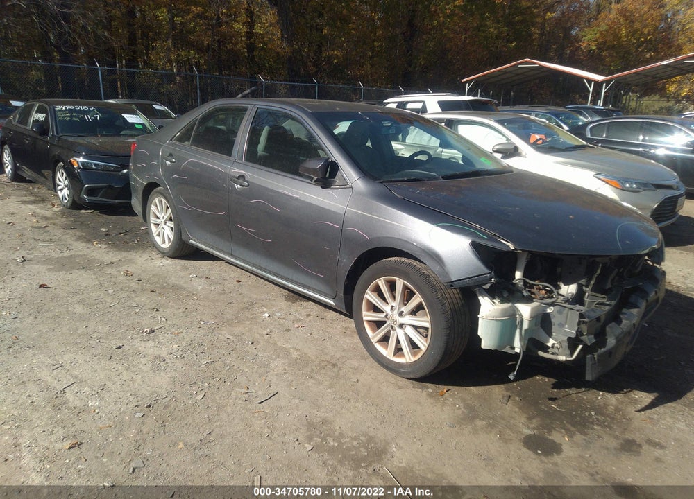 2012 TOYOTA CAMRY XLE VIN: 4T1BF1FK8CU009348