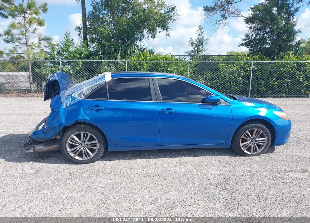 2017 TOYOTA CAMRY SE VIN: 4T1BF1FKXHU639525