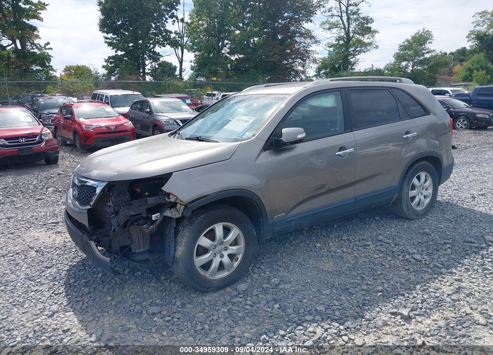 2012 KIA SORENTO LX VIN: 5XYKTDA67CG298457