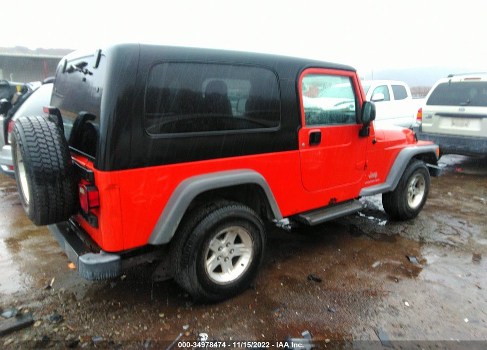 2005 JEEP WRANGLER / VIN: 1J4FA44S25P303994