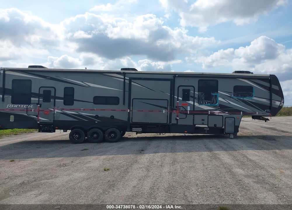 2020 KEYSTONE RAPTOR VIN: 4YDF42338LR800283