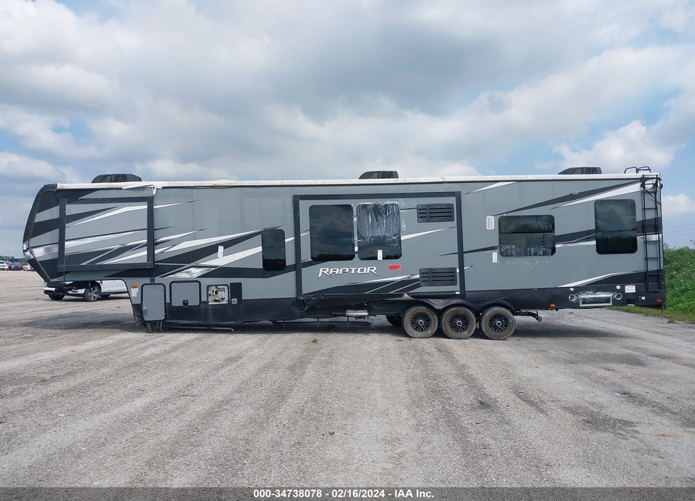 2020 KEYSTONE RAPTOR VIN: 4YDF42338LR800283