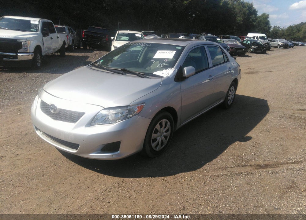 2010 TOYOTA COROLLA LE VIN: 1NXBU4EE6AZ374577