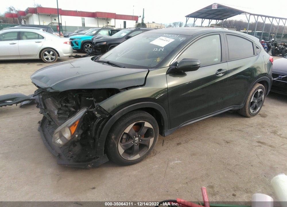 2018 HONDA HR-V VIN: 3CZRU6H52JG720812