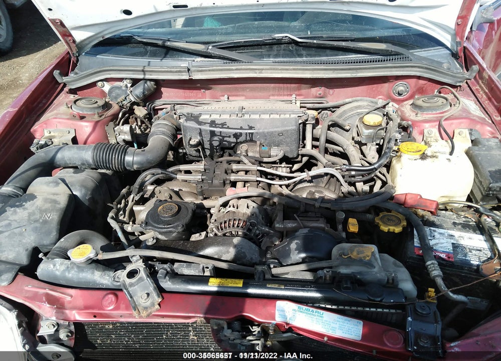 2001 SUBARU FORESTER L VIN: JF1SF63501G760302