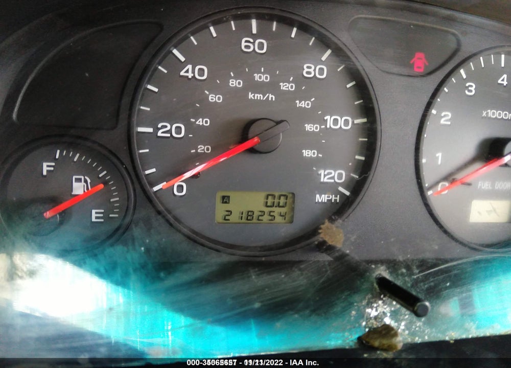 2001 SUBARU FORESTER L VIN: JF1SF63501G760302
