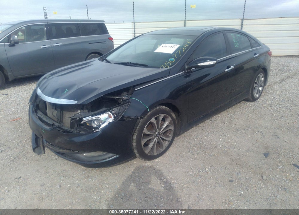 2014 HYUNDAI SONATA SE VIN: 5NPEC4AC1EH927886
