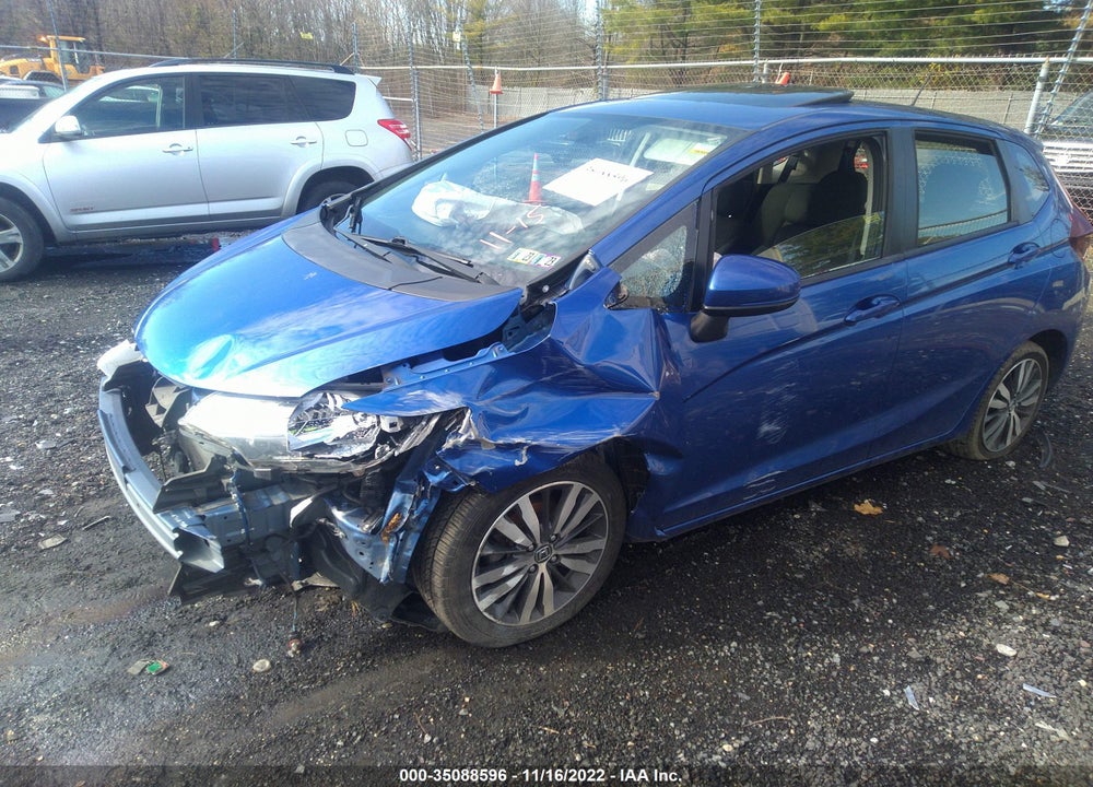 2016 HONDA FIT EX VIN: JHMGK5H77GX009740