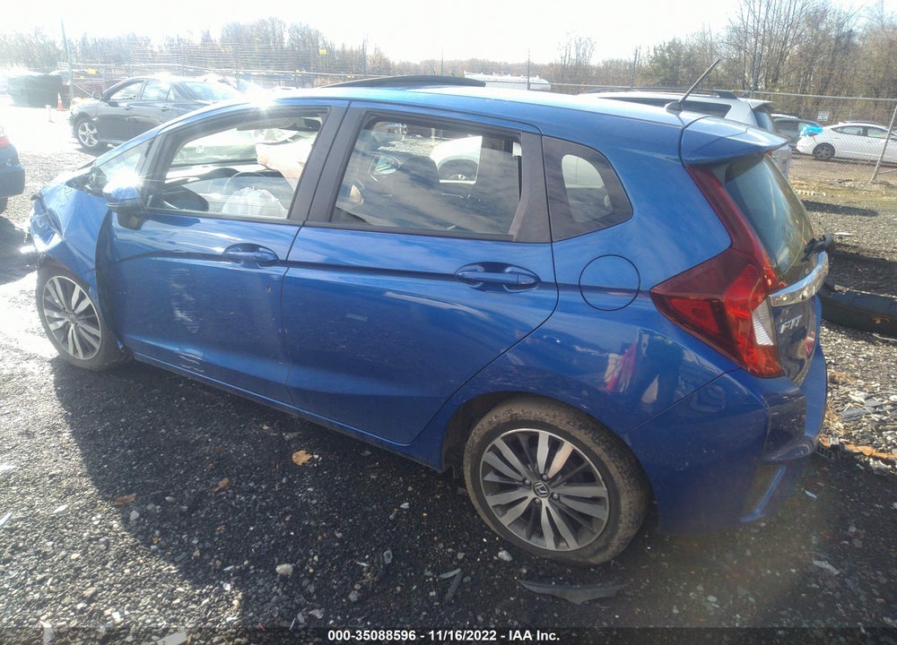 2016 HONDA FIT EX VIN: JHMGK5H77GX009740