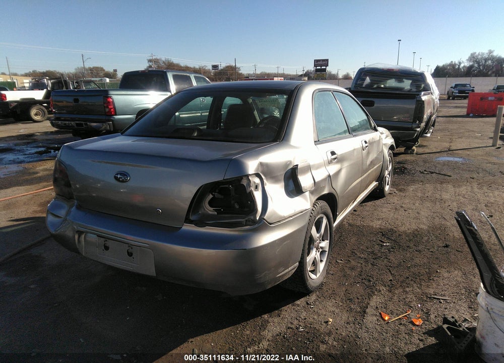 2007 SUBARU IMPREZA 2.5I VIN: JF1GD61657H512556