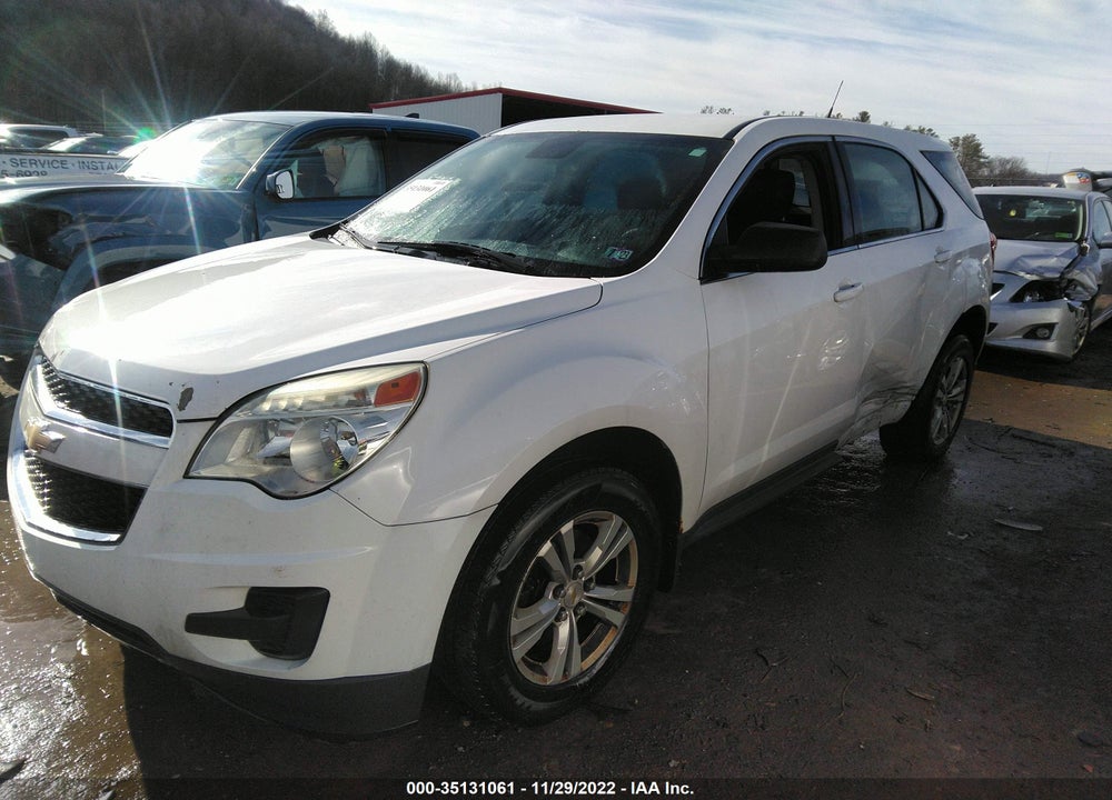 2012 CHEVROLET EQUINOX LS VIN: 2GNFLCEK1C6321366