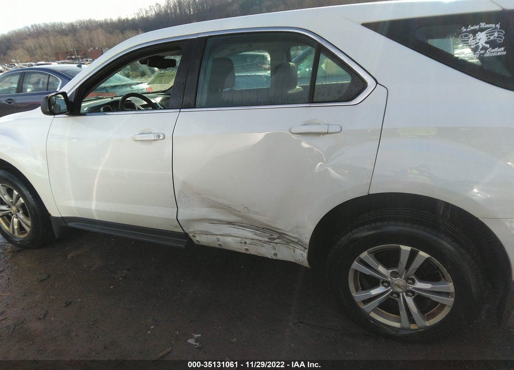 2012 CHEVROLET EQUINOX LS VIN: 2GNFLCEK1C6321366